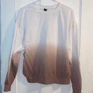 Ombré Crewneck Sweatshirt